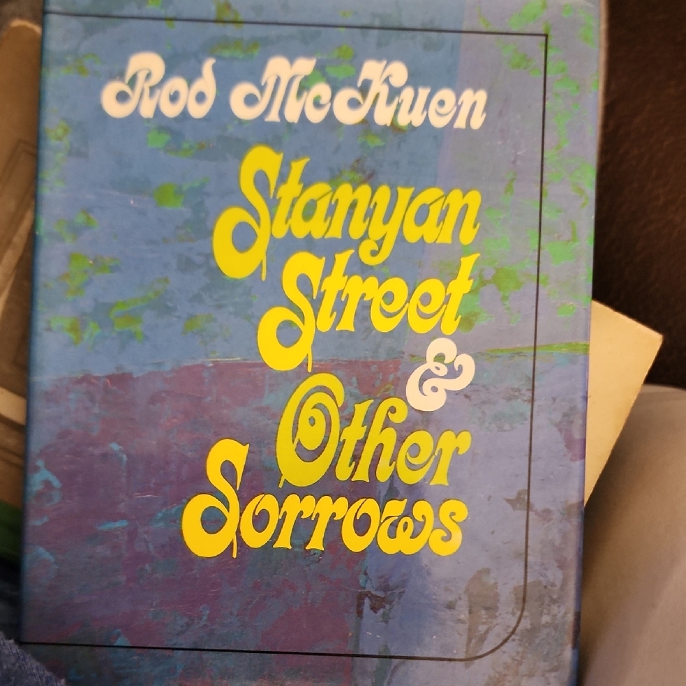 Stanyan Street & Other Sorrows Book - Blue Cover